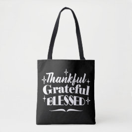 Sparkling Erntedank Quote Holiday Design Tasche