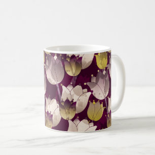 Sparkling Floral Elegance Kaffeetasse