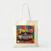 "Sparkling Friendship" Tragetasche (Vorne)