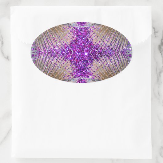 Sparkling Futuristic Funkelnd Fun Stickers (Tasche)