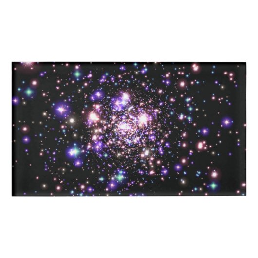 Sparkling-Galaxie Namenschild (Vorderseite)
