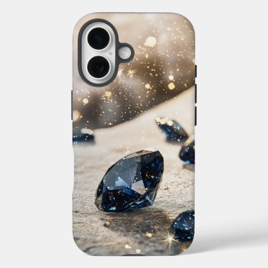 Sparkling Gemstone Phone Case (Rückseite)