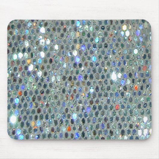 Sparkling Glittery Glitzy Bling Mousepad (Vorne)