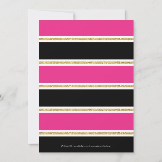 Sparkling Glitzer Confetti | 60. Geburtstag Einladung (Rückseite)