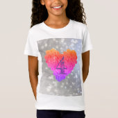 Sparkling Glitzer Glamour Herzlich Willkommen im 4 T-Shirt (Vorderseite)