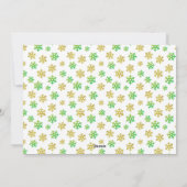 Sparkling Glitzer Weihnachtsbaum Zwei Fotos Feiertagskarte (Rückseite)