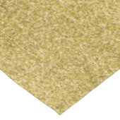 Sparkling Gold Glitzer Glam Tischdecke (Schrägansicht)