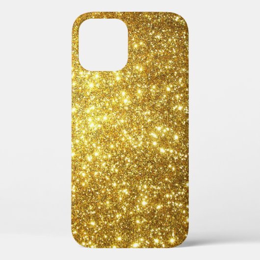 Sparkling Gold Glitzer iPhone / iPad Gehäuse Case-Mate iPhone Hülle (Rückseite)