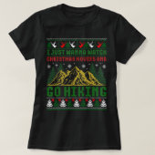 Sparkling Goodness Funny Ugly Christmas Sweater T-Shirt (Design vorne)