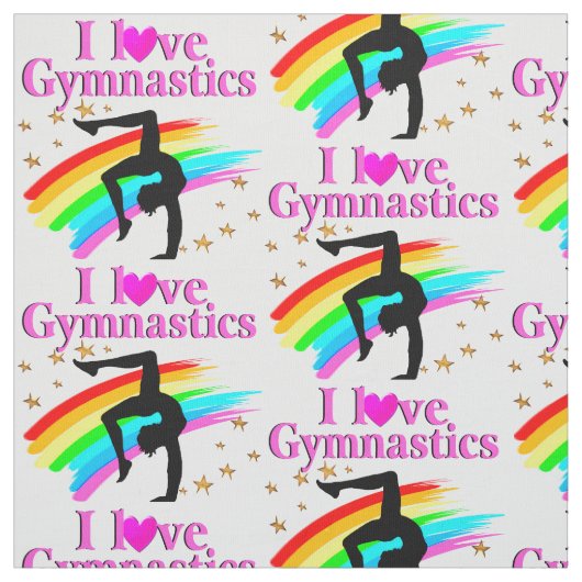 SPARKLING GYMNAST STOFF (Muster)