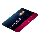 Sparkling Happy Diwali - Flexibles Magnet (Linke Seite)