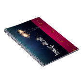 Sparkling Happy Diwali - Notebook Notizblock (Rechte Seite)