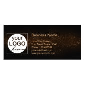 Sparkling Happy New Year 2026 Fireworks Discount Werbekarte (Hinten)