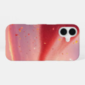 Sparkling Heart and Sunset Phone Case iPhone 16 Hülle (Rückseite (Horizontal))