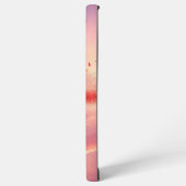 Sparkling Heart and Sunset Phone Case Samsung Galaxy Hülle (Linke Seite)