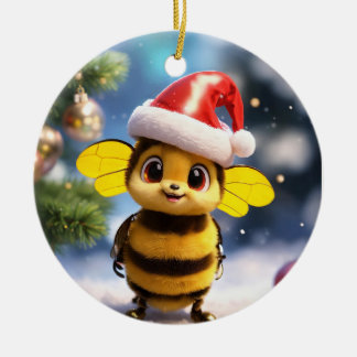 "Sparkling Holiday Ornaments - Shop Now!" Keramik Ornament