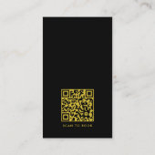 Sparkling House Cleaning Service QR-Code Visitenkarte (Rückseite)