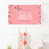 Sparkling Independence Day Holiday Postcard Banner (Insitu)