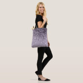 Sparkling Lavender Lady Glitzer #2 #shiny #decor Tasche (Am Model)