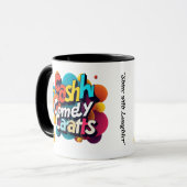 "Sparkling Mirth" Tasse (Vorderseite Links)