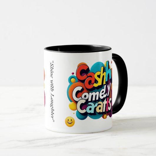 "Sparkling Mirth" Tasse (VorderseiteRechts)