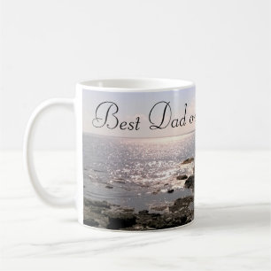 Sparkling Ocean Foto Bester Vater Vatertag Kaffeetasse