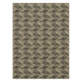 Sparkling Palm Blätter Muster Gold ID831 Tischdecke (Vorderseite)