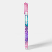 Sparkling Pastel Snowflake Case-Mate iPhone Hülle (Rückseite / Links)