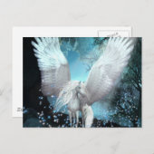Sparkling Pegasus Postkarte (Vorne/Hinten)