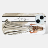 Sparkling Sand Pageant Portrait Blonde Case-Mate iPhone Hülle (Rückseite (Horizontal))