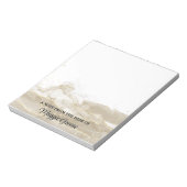 Sparkling Sand Pageant Stationery Small Notepad Notizblock (Rotiert)