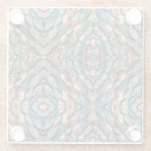 Sparkling Scales Glasuntersetzer (Rückseite)