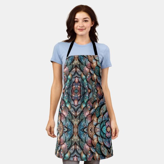 Sparkling Scales Schürze (Getragen)