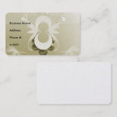 Sparkling Sea Business Card Visitenkarte (Vorne/Hinten)