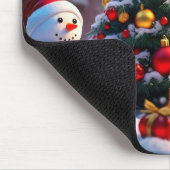 "Sparkling Snowy Nights" Mousepad (Ecke)