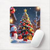 "Sparkling Snowy Nights" Mousepad (Mit Mouse)