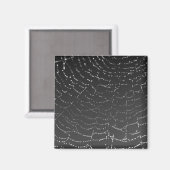Sparkling Spiderweb Magnet (Vorderseite/Rückseite)
