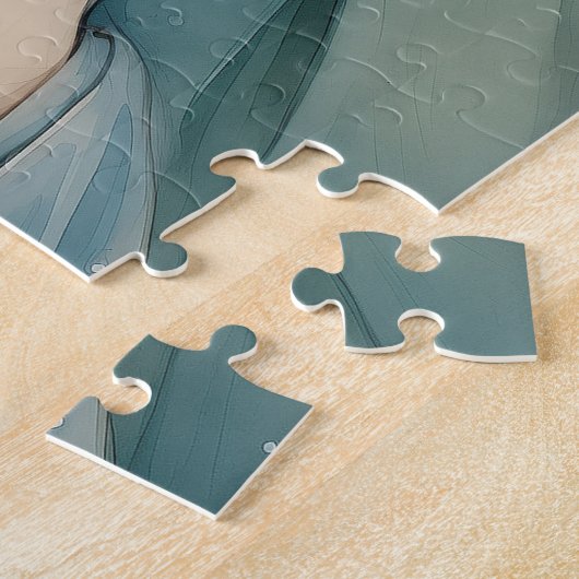 Sparkling Splendor: Indischer Juwel Puzzle (Seite)