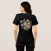 Sparkling Spring Bouquet Tri-Blend Shirt (Rückseite voll)
