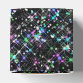 Sparkling Star Dust Cube Favor Box Geschenkschachtel (Oben)