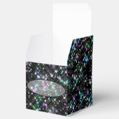 Sparkling Star Dust Cube Favor Box Geschenkschachtel (Geöffnet)