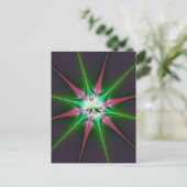 Sparkling Star Postkarte (Stehend Vorderseite)