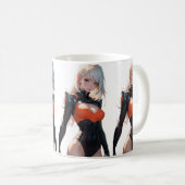 Sparkling Star Trails Kaffeetasse (VorderseiteRechts)