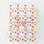 Sparkling Stars Gift Wrap Geschenkpapier Set (Beispiel)