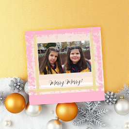 Sparkling Twins Gerahmtes Foto, monogramiert