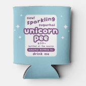 Sparkling Unicorn Pee Dosenkühler (Vorderseite)