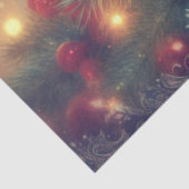 Sparkling Weihnachtsbaum Sweet Kitten Decoupage Seidenpapier (Ausschnitt)