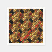Sparkling Weihnachtsbuch Napkins Serviette (Vorderseite)