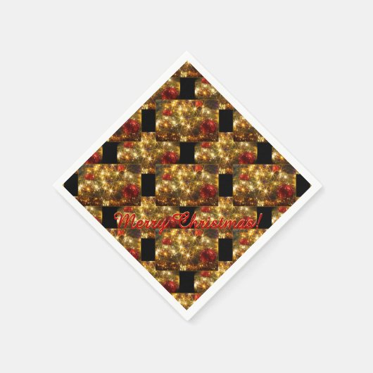Sparkling Weihnachtsbuch Napkins Serviette (Ecke)