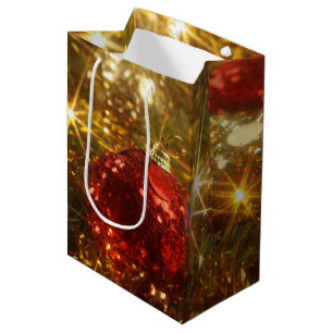 Sparkling Weihnachtsgeschenktasche Mittlere Geschenktüte